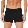 Schiesser Men's Boxer Shorts, black, xxl