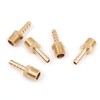 Hsthe Sea 5 Pcs 6 mm to 1/4” BSP Solid