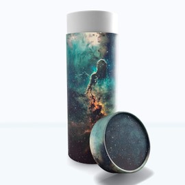 Supernova Scattering Urn - Biodegradable Urns for Human Ashes Adult for Funeral, Burial, Niche, or Columbarium Cremation - Urns for Adult Ashes - Scattering Urns - Medium