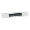 HMF 63389-07 Cable Grommet with Brush Insert for Server Cabinet,