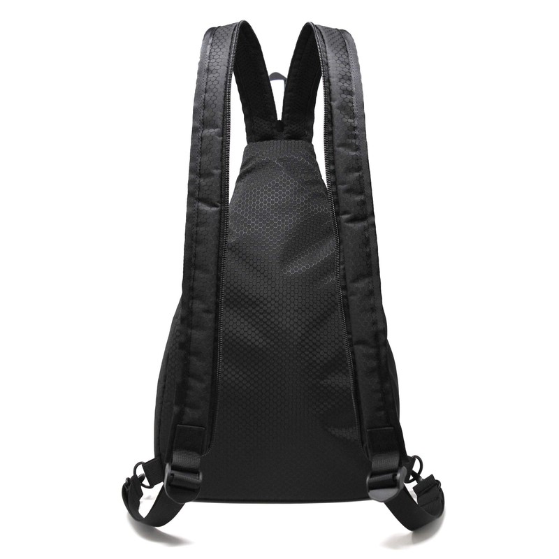 Cali Crusher Sling - 100% Smell Proof/Convertible Shoulder Pack (Black/Blue)