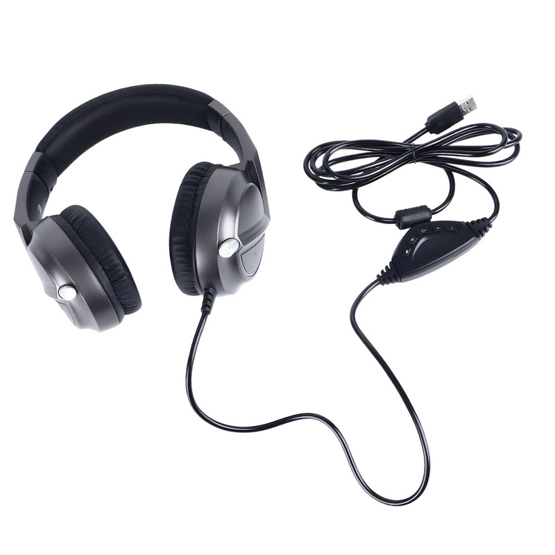 Gaming Headset 7.1 Sound RGB Light 50mm USB Powerful Bass