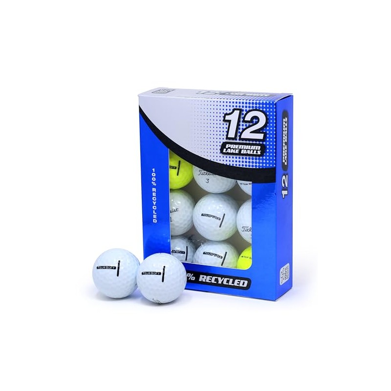 Second Chance Recycled Lake Golf Balls, Used Golf Balls -