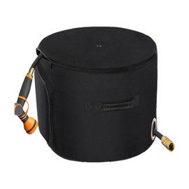 Hose Holder Pot | Water Hose Holder Pot for Patio,Large Capacity Waterproof Tool Organizer Container for Garage Poolside Balcony Lawn