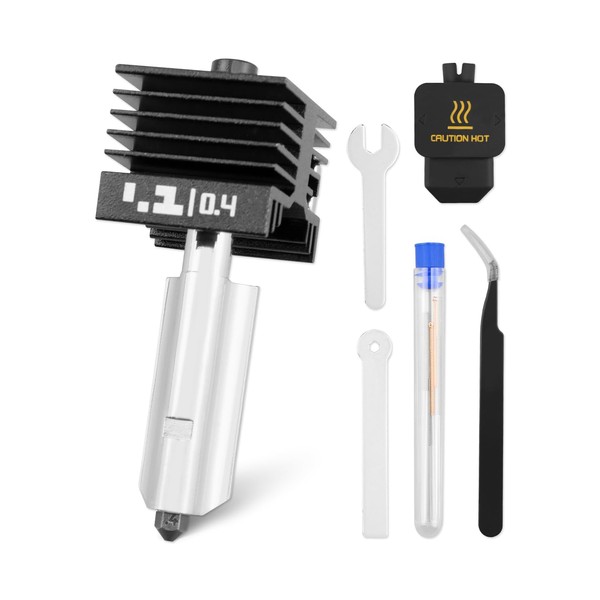 0.4MM Hardened Steel Print Head Extruder Hotend Kit Fit for