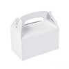 Salman Store 12 White Party Treat Boxes Favors Goody Bag