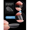 Nail Tips, Ultra Thin Short Almond, Pre-Sanded Nail Tips, Set