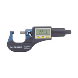 M-SURE MS-110-025 Digital Micrometer 25mm (1 inch) MS-110 Series
