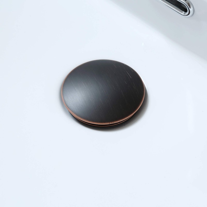 Luxier Metal Bathroom Sink Pop-Up Drain Stopper for Vessel and