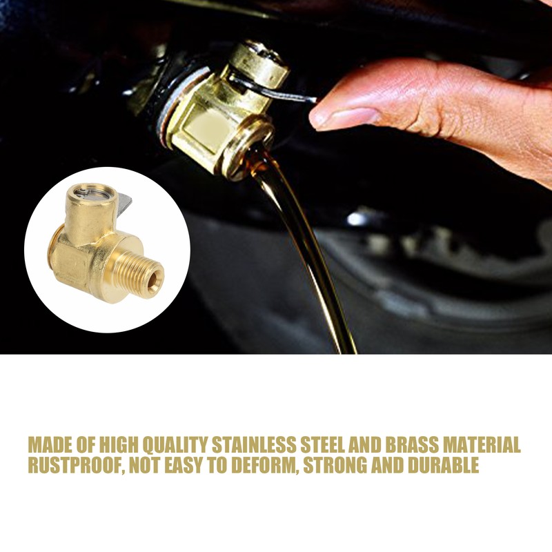 F103 Engine Quick Oil Drain Valve M12‑1.25 High Efficiency with