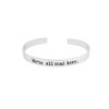 We're All Mad Here - Aluminum Bracelet
