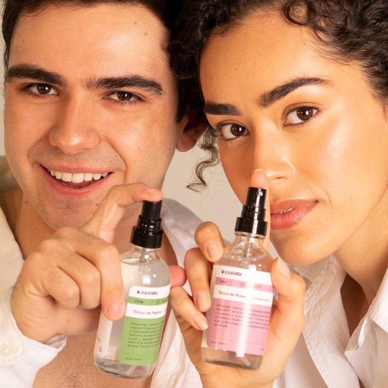 LilaLavanda – TRN Tónico Facial Agua de Rosas con Niacinamida