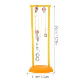 iplusmile Physics Pulley Experiment Set Toy, Lab Rc Robot Kit Pulley Block Kits DIY Combiaction Educational Science Stem Pulley Kit System