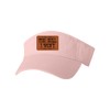 Go All Out One Size Pink Visor The Hell I