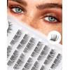 Cluster Lashes Eyelash Extensions Mixed 11-13 mm Individual Eyelashes D
