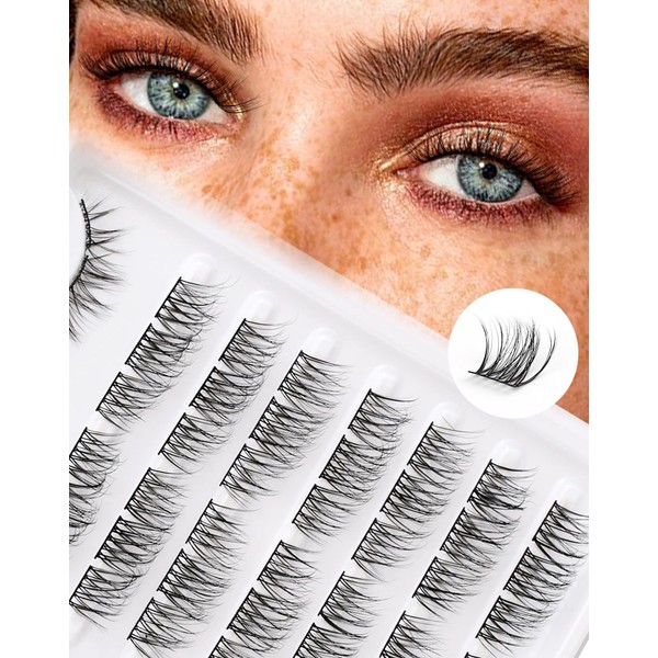 Cluster Lashes Eyelash Extensions Mixed 11-13 mm Individual Eyelashes D