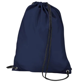 BagBase Budget Water Resistant Sports Gymsac Drawstring Bag (11L) (One Size) (Black)