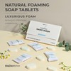 MAISONOVO 4 Pack Unscented Foaming Hand Soap Tablets