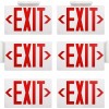 Light Fixture Industries LED Emergency Exit Sign Light - Battery