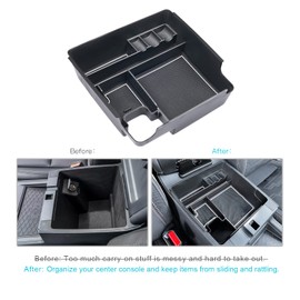 CDEFG for 2022 2023 2024 2025 Frontier Pickup Truck Center Console Organizer 2024 2025 Frontier Truck Armrest Storage Box 2022-2025 Frontier Truck Accessories