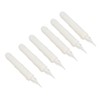 6 Pcs LED Taper Candles Smokeless Reusable Warm Light Long
