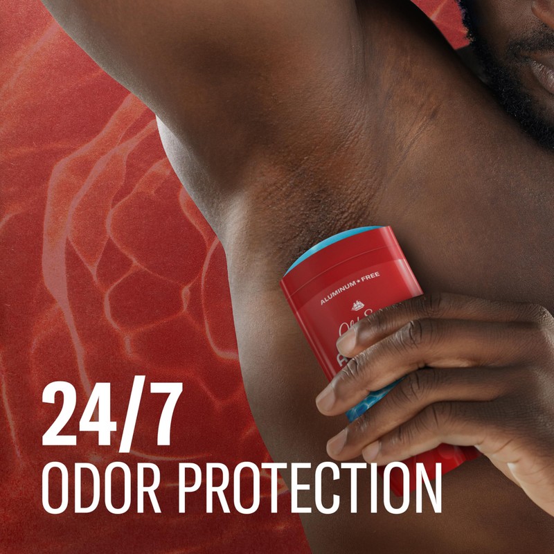 Old Spice Aluminum Free Deodorant for Men, 24/7 Odor Protection,