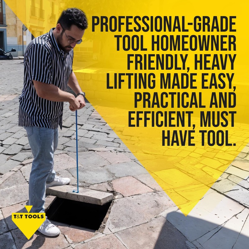 T&T Tools Handy Hook Lifting Tool - 30" Single end