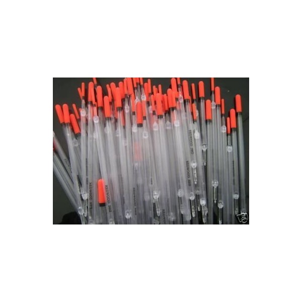 Clear Waggler Floats Unloaded X 50 Mixed,Straight and Insert.Coarse Fishing.