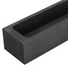 75ml Graphite Ingot Mold Rectangular Graphite Mold for Metals Melting