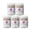 Aegis pure cotton sterilized swabs 100 pieces (round) x 5ea