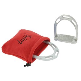 Ekkia Feeling Fleece Cover for Stirrups 1 Pair (Red)