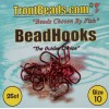 Troutbeads Hooks - Troutbeads Hook -RED - NEW - Size: