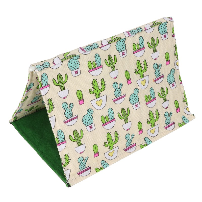 Reptile Sleeping Bed Warm Soft Machine Washable Lizard Hide Tent