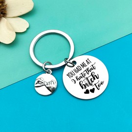 Dabihu Best Friends Keyring Friendship Gifts for Women Sister Funny Friendship Keychain Gift for Teens Girls Graduation Birthday Gift Sister Gift from Sister Christmas Appreciation Friends Keyring