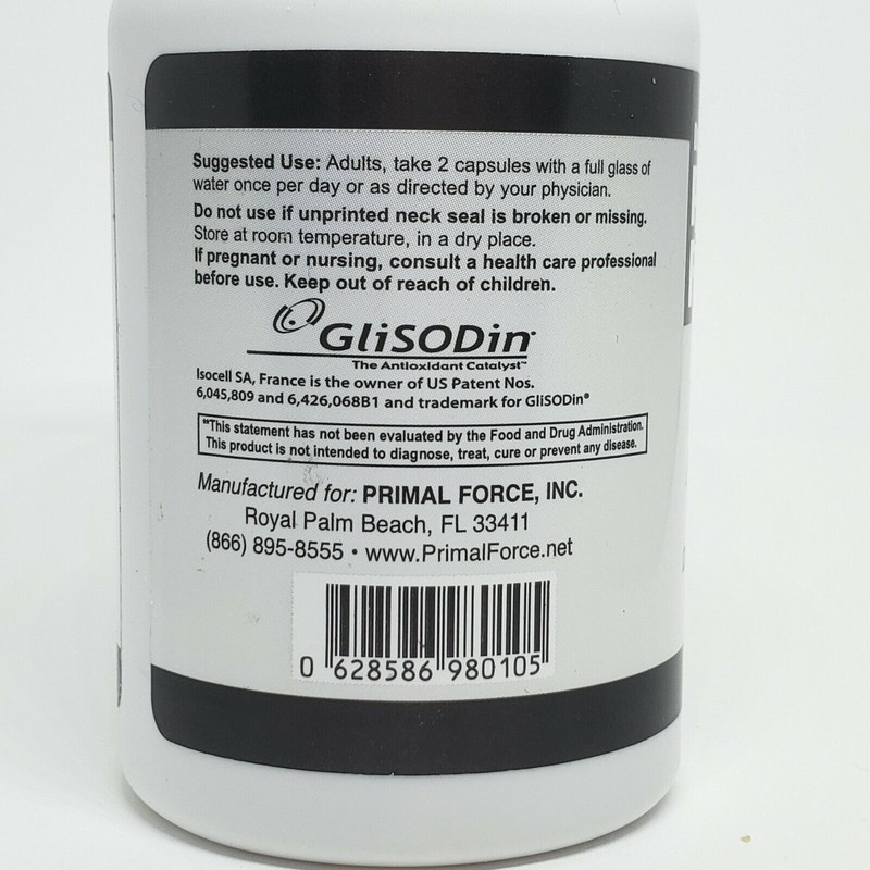 Dr. Sears' Primal Force RES-9 Plus Antioxidant - 60 Capsules