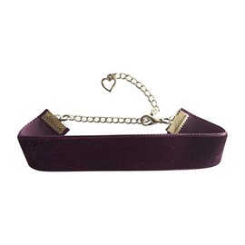 dunns-jewels 16mm Plum Purple Velvet Choker