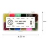 Kingfisher Fly Fishing Fine and Dry Fly Tying Dubbing Dispenser