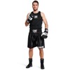 LEONE 1947, Canottiera Boxe, Nero, L, AB726