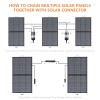 MHPOWOS Foldable Solar Panel Kit 110W for Ecoflow RIVER 2