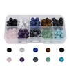 Pack of 150 Natural Gemstone Beads for Jewellery Making Crafts,