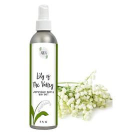 Aira Mist Lily of the Valley Organic Room Spray - Essential Oil Spray with Organic Ingredients & Therapeutic Essential Oils - Living Room Spray Free of Alcohol & Parabens - Home Fragrance - 8 Ounces