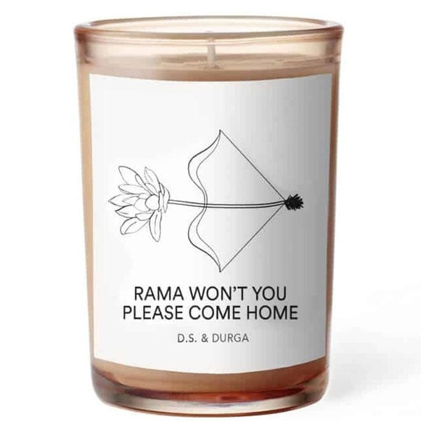 D.S. & Durga Rama Won't You Please Come Home Candle