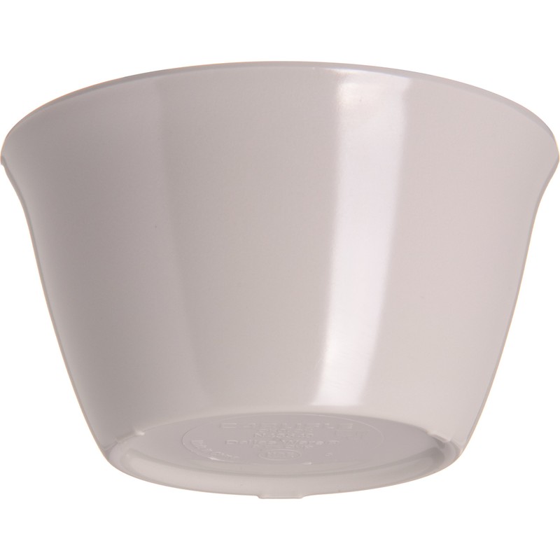 Carlisle FoodService Products Dallas Ware Plastic Bouillon Cup, Cup Bowl