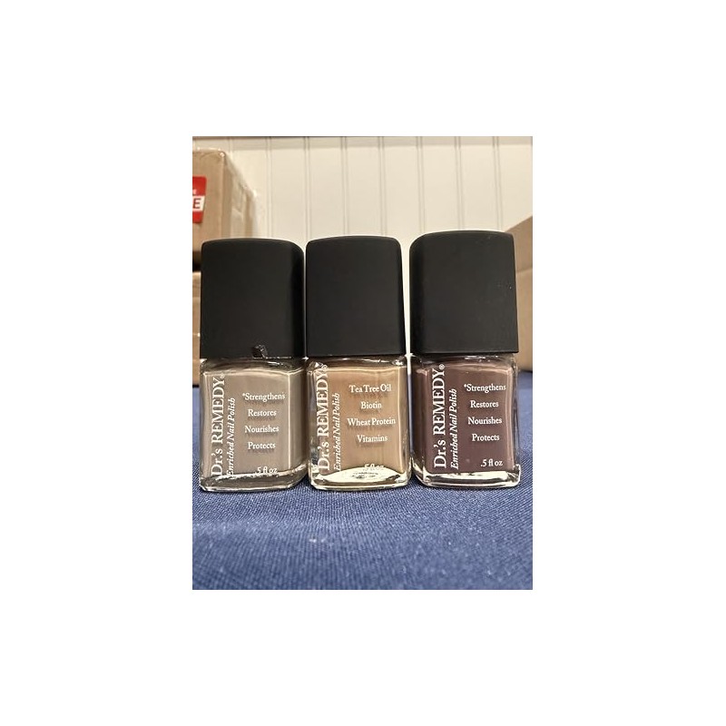 Dr.s Remedy Paquete De 3 Kit De Esmalte De Uñas,