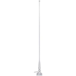 TRAM(R) 1614 46" VHF 3 Dbd Gain Marine Antenna with Cable Built-in to Ratchet Mount, Silver