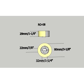 Extrema Wheels for  Extrema XF-3J Power Feeder (Set of 3)