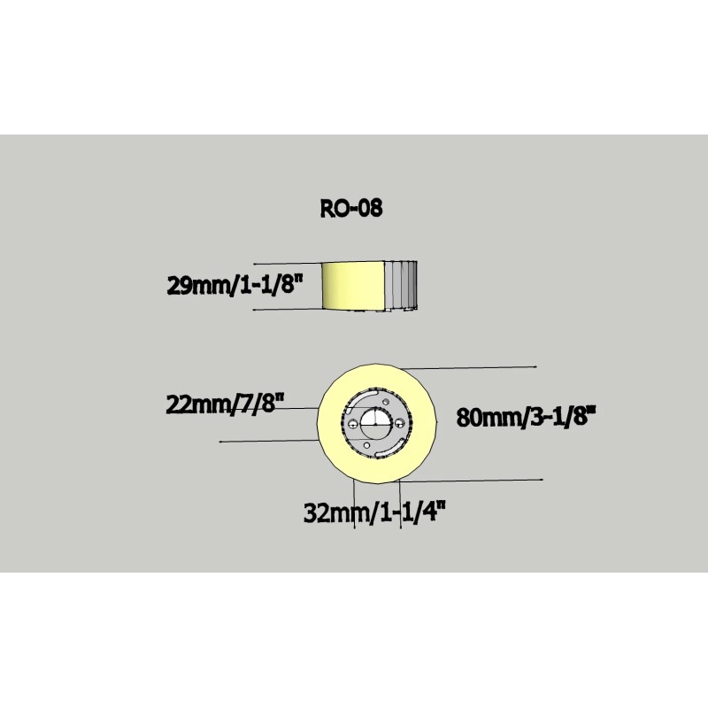Extrema Wheels for Extrema XF-3J Power Feeder (Set of 3)