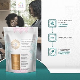 7C Lactobacillus Reuteri | 120 High Strength L Reuteri Capsules - 6B CFU L Reuteri Probiotic per Serving | Probiotic Lactobacillus Supplement | Non-GMO, Gluten & Allergen Free | Made in The UK