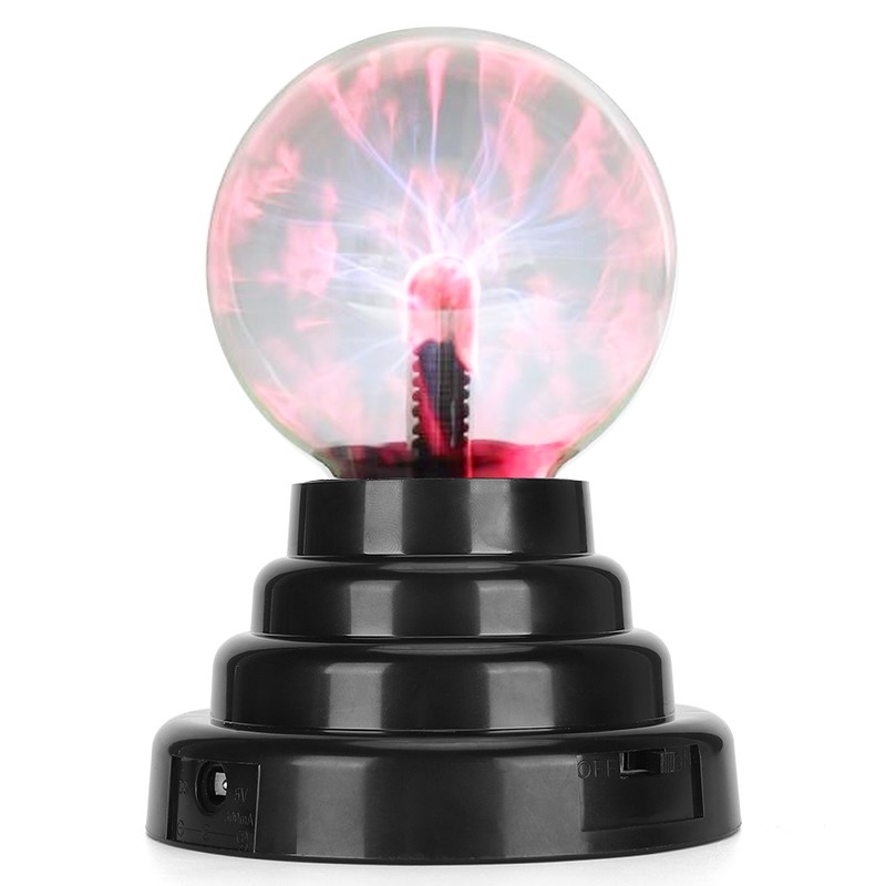 Plasma Light Ball Shape USB Night Lamp Home Desktop Ornaments