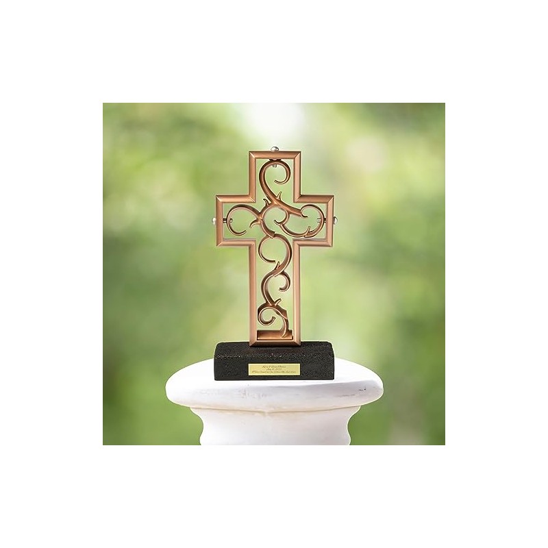 Unity Cross® Metallic Rose Gold; Unity Candle Unity Sand Elegant